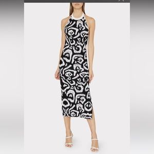 Jacquard Midi Dress by MILLY